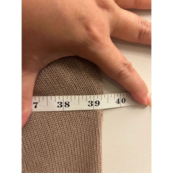 Maitai open front 3/4 sleeve long cardigan 2X / 3X made in USA Lagenlook Neutral - Picture 7 of 9